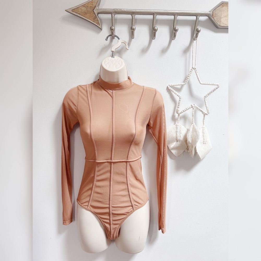 💖Tic Tock Mesh Bodysuit💖